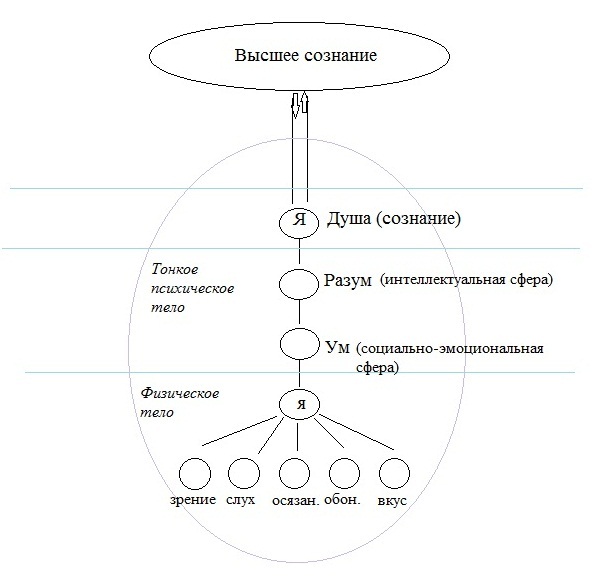 Ассаджиоли схема личности