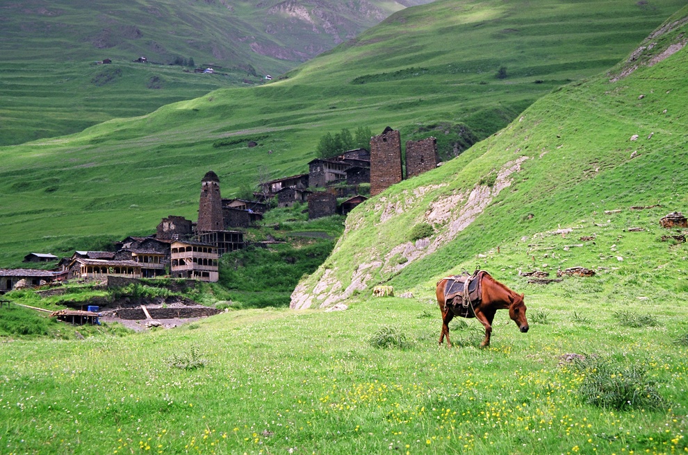 Село омало грузия фото