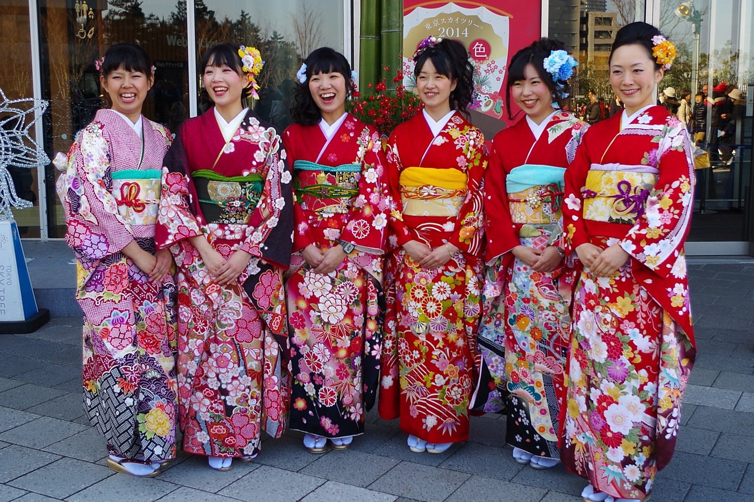 Традиционный новый год в Япония